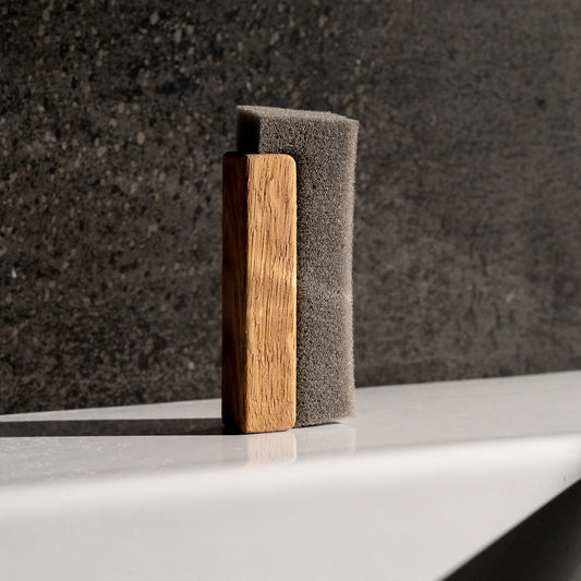 Premium Holz Waschbecken Schwamm